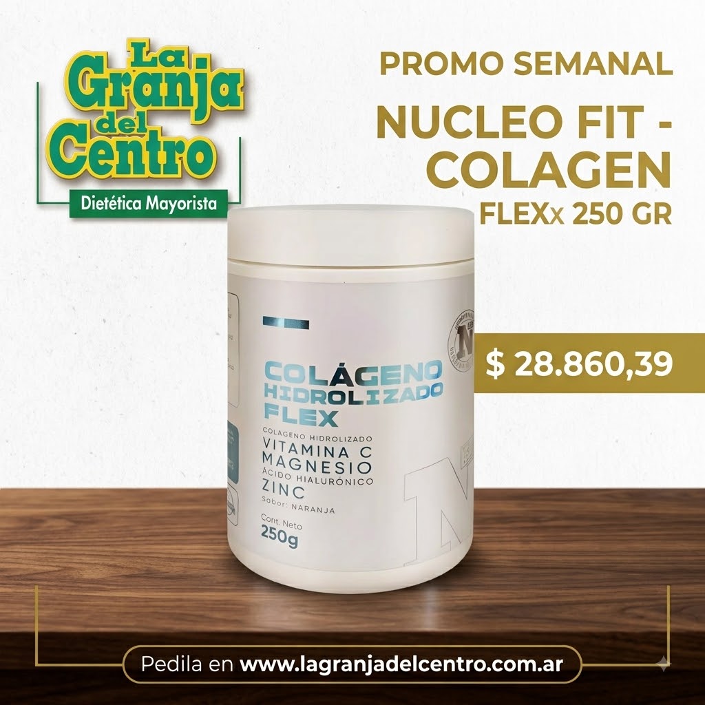Ofertas y Promociones NUCLEO FIT - COLAGEN FLEX X 250 GR PROMO SEMANAL